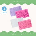 thumbnail image 3 of Turbie Twist 4-Pack Turbie Band for Beauty, Travel, Gifting - Cotton Headband for Personal Care - Comfortable, Extra-Wide Spa Headband - For All Hair Types - Berry Lovely, 3 of 7