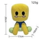 thumbnail image 3 of Blox Buddies Plush Toy, 12 Inch Blox Buddies Noob Buddy Plush Toy, Great Plush Doll Gift for Fans and Friends, 3 of 3