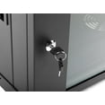 thumbnail image 6 of Rosewill 6U Server Rack Enclosure with Glass Door, Locks, & Removable Side Panels   Wall Mount Network Cabinet 19 Inch Rack 17.7 Inches Deep Flat-Pack, 6 of 6