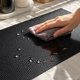 thumbnail image 3 of Non Slip Drawer Liner, Cabinet Shelf Liner Roll with Small Square Grid, Non Adhesive Waterproof Shelf Liner Cut to Size for Kitchen Cabinets, Bathroom Drawers and Home Organization, 3 of 7