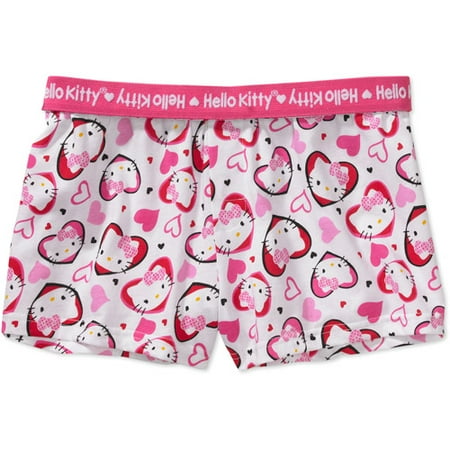 Hello Kitty - Juniors Knit Boxer Shorts