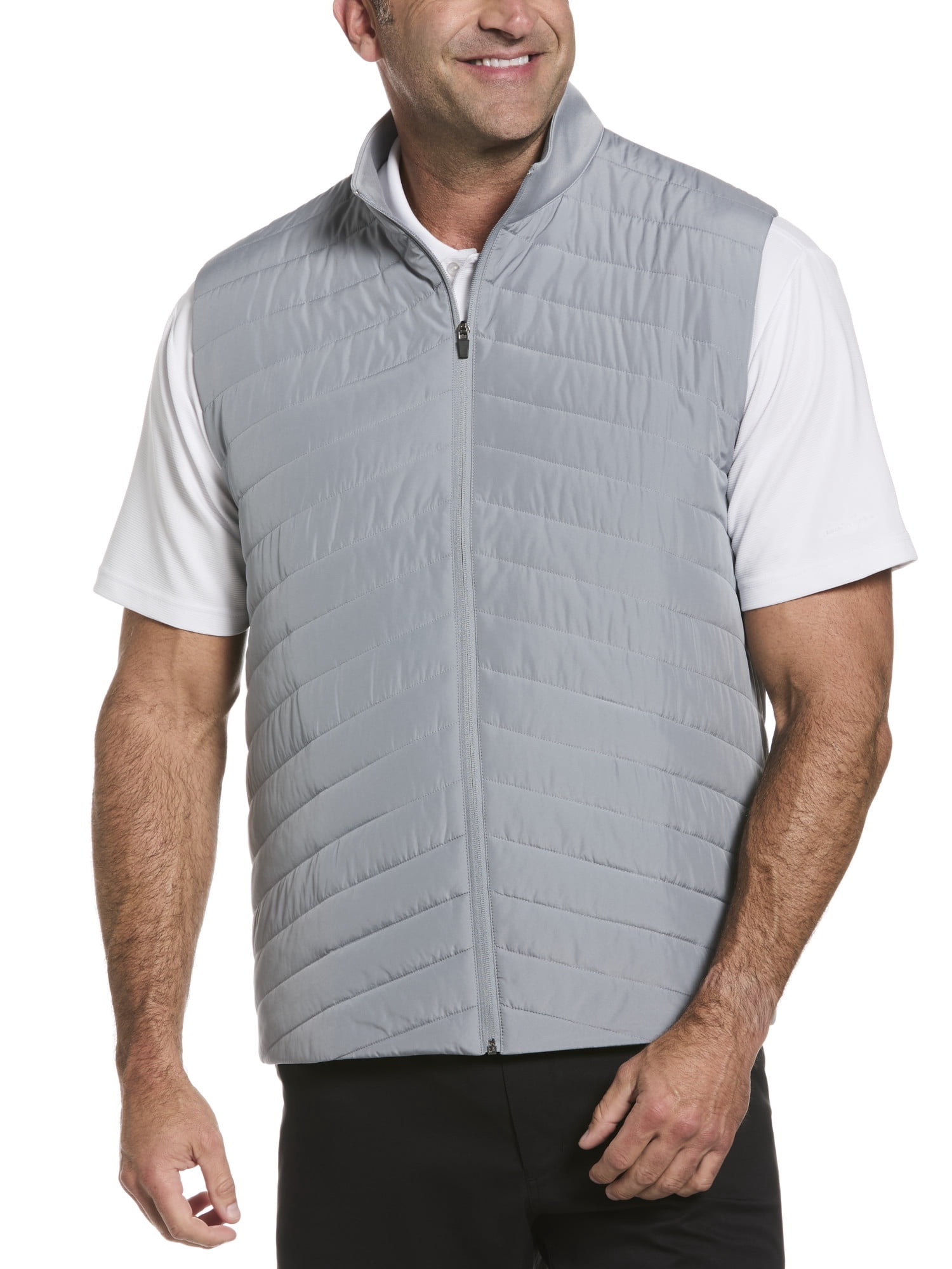 Ben Hogan Men's & Big Men's Performance Quilted Puffer Vest – Lightweight, Full Zip, Sun Protection, S-5XL