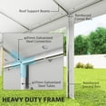 thumbnail image 4 of Outsunny 20' x 40' Large Party Tent with 12 Removable Window Sidewalls, 4 of 10