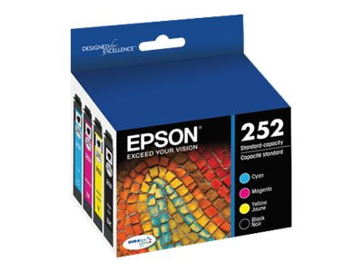 Ensemble de cartouches d'encre DURABrite Ultra 252 d'Epson T252120-BCS