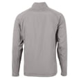 thumbnail image 3 of Men's Cutter & Buck Gray Portland State Vikings Adapt Eco Knit Hybrid Recycled Big & Tall Full-Zip Jacket, 3 of 3