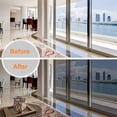 thumbnail image 4 of One Way Window Privacy Film, Daytime Static Cling Non-Adhesive Heat Control Anti UV Sun Blocking Decal Tint Film for Glass Door Window Home Office, Silver, 23.6"x78.7", 4 of 8