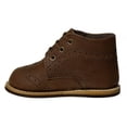 thumbnail image 5 of Josmo Unisex Wingtip Toddlers Walking Shoes, Brown, 7.5, 5 of 7