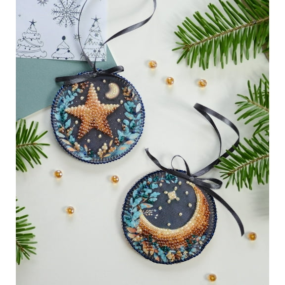 Bead Embroidery Kit Decoration - Star, shine! ABT-037