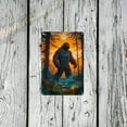 thumbnail image 5 of Vintage-Style Sasquatch Sunset Iron Poster - 8x12 Inch, Colorful Autumn Forest Scene, Ideal for Bedroom, Office, Unique Gift for Pet Lovers and Valentine's Day, 5 of 8