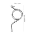 thumbnail image 3 of 2 Pcs Pedal Spring Bike Kickstand Motorcycle Foot Pegs Motorcycle Footrest Bracket Footrest Peg Bracket, 3 of 6