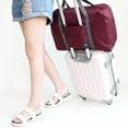 thumbnail image 3 of Travel Storage Bag Aircraft Bag Large Capacity Folding Trolley Luggage Bag Handbag, 3 of 5