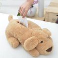 thumbnail image 1 of Soporte para pañuelos estilo anime de perro de peluche, caja de pañuelos, cubierta de papel de dibujos animados, servilletero, caja de almacenamiento de papel, bandeja de pañuelos, contenedor de papel, 1 of 5