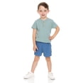 thumbnail image 4 of Cudlie Boys' 5-Pack Baby & Toddler Shorts, Sizes 12M–4T – Durable Shorts for Everyday Play & Daycare, 4 of 11