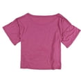 thumbnail image 2 of Local Celebrity Womens Shameless Graphic T-Shirt, Purple, Medium, 2 of 2