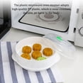 thumbnail image 4 of Inteprter Horno de microondas vaporizador desmontable reutilizable lavable caja de vapor con mango resistente al calor contenedor de calefacción Herramientas y accesorios para hornear, 4 of 6