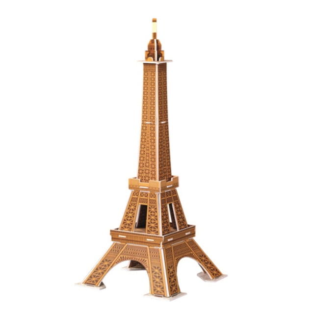 Edificio de fama mundial, modelo tridimensional ensamblado, rompecabezas de bricolaje, juegos educativos para niños, juguetes, juguetes para niños Vogacara WJ3741-03B