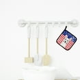 thumbnail image 3 of Carolines Treasures BB2156PTHD Flag and Westie Pair of Pot Holders , 7.5HX7.5W, multicolor, 3 of 3