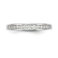 thumbnail image 4 of 14K White Gold Ring Band Wedding Diamond Round, 4 of 7
