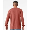 thumbnail image 3 of BELLA + CANVAS Heather CVC Long Sleeve Tee, 3 of 5