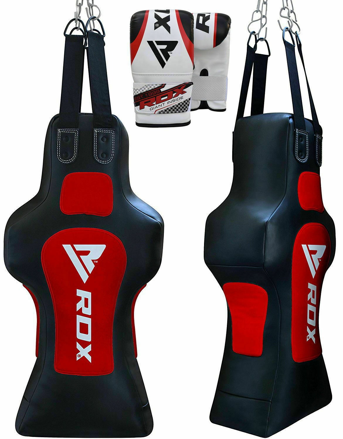 RDX Punching Bag Filled Face Punch Boxing Training Gloves Heavy Duty