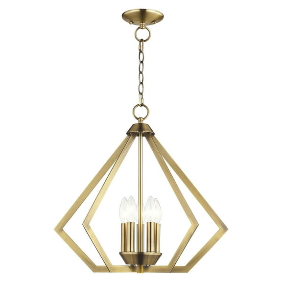 Livex Lighting - Prism - 5 Light Chandelier in Contemporary Style - 20 Inches