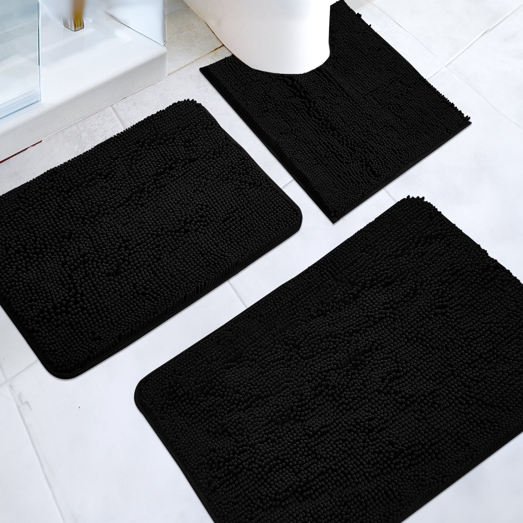 Set de alfombras para baño Deconova Beige x3