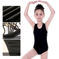 thumbnail image 5 of WOLLED Kids Girls Gymnastics Leotards Toddler Sleeveless Sport Biketard 3-12Y, 5 of 11