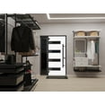 thumbnail image 6 of Front Exterior Prehung Steel Door / Ronex 0131 Grey / Side Exterior Window Sidelite / Entry Metal Modern Painted W36+12" x H80" Right hand Inswing, 6 of 6