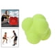thumbnail image 4 of Pelotas de reacción de rebote para entrenamiento de agilidad, reflejos y coordinación, hexagonales. Amarillo, 4 of 9