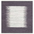 thumbnail image 6 of SAFAVIEH Montauk Tennyson Braided Border Cotton Area Rug, Ivory/Purple, 6' x 6' Square, 6 of 10