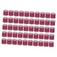 thumbnail image 4 of 50 anillos de aluminio para patas de paloma de carreras, para aves de corral pequeñas y pollos. Rosa, 4 of 9
