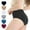 Black, variant on Sakmal Cotton Women's Underwear Seamless Briefs Panties Black Comfort Panties for Women L