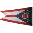 thumbnail image 3 of 4X6 FT State of Ohio Flag House Banner 100D Polyester Grommets Fade Resistant, 3 of 4