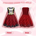 thumbnail image 3 of Benylion Girls Pirate Dress Toddler Buccaneer Costume Kids Dance Skirt Birthday Party Halloween Role Play Outfits for 11-12 Years, 3 of 6