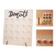 thumbnail image 4 of Soporte de pared para donuts para primera : tablero de soporte para donuts reutilizable para exhibir donuts, decoración para fiestas de crecimien , de 45x38cm Gloria soporte de exhibición de rosquillas, 4 of 9