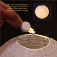 thumbnail image 4 of ruzhgo 10 Pcs Mini Hanging Lantern Lights LED Light for Paper Lanterns Balloons Battery Operated for Easter Party Wedding Home Decoration, 4 of 6