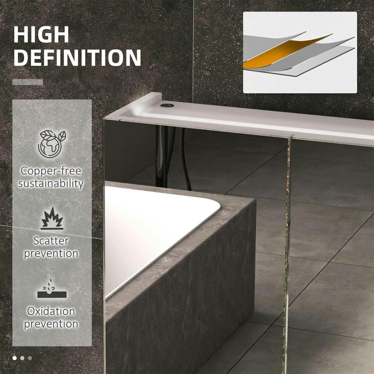 Demi Bonn Modern LED Bathroom Mirror Cabinet, 35.5"W x 25.5"H, USB Charging, Storage Cupboard, Adjustable Shelf, White