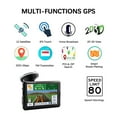 thumbnail image 2 of 5 Inch Car GPS 8G 256M Navigation System Latest Map Touchscreen With Voice Guidance Speed Camera Warning For Auto Truck Vehicle ,Clear Night Vision, 2 of 6