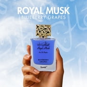 Surrati Royal Musk Blueberry Grapes Eau de Parfum for Women 3.4 oz / 100ml – Fruity Musk Sweet Arabian Perfume Spray Long Lasting