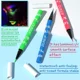 thumbnail image 5 of Heallor-delineador de ojos líquido brillante Multicolor, pigmento cosmético de neón, maquillaje de ojos de fiesta, brillo, secado rápido, fluorescente en la oscuridad, 5 of 5