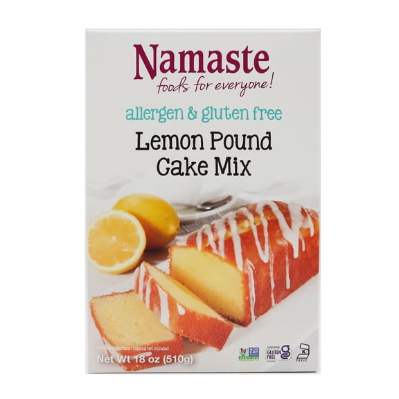 Namaste Foods Gluten Free DEF29 Lemon Poundcake Mix, 18 oz.
