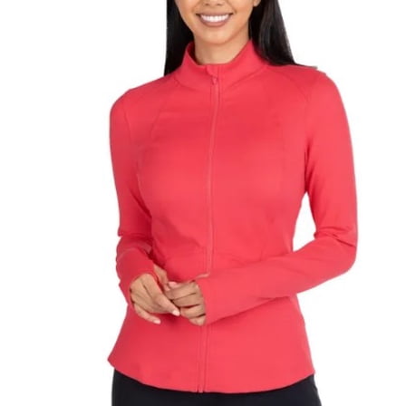 Spyder Women's Yoga Jacket - Pink - XL