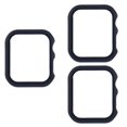 thumbnail image 1 of 3 Pack Compatible for Apple Watch Case 42mm [NO Screen Protector] Series 3 2 1, Hard PC Bumper Case Protective Cover Frame Compatible for iWatch 42mm,original black, 1 of 5