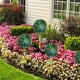 thumbnail image 5 of Solar Lights Outdoor Courtyard Villa Flower Bed Simulation Grass Ball Landscaping Lawning Copper Wires Light String Ground Plug, 5 of 6