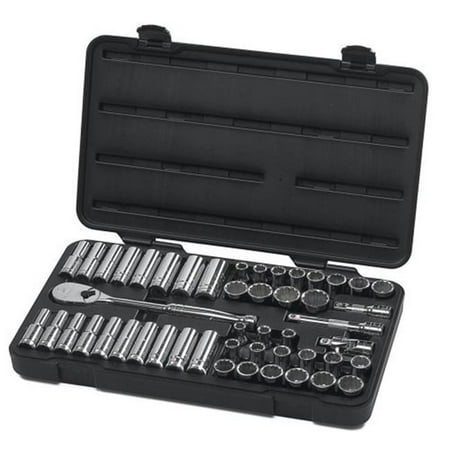

49 Piece 0.25 Inch Drive 12 Point Socket Set