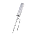 thumbnail image 1 of LOVIVER Support de Poteau en Acier Inoxydable Réglable Portable Amovible double insert, 1 of 5
