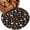 Black, variant on Round Rug 4Ft Washable Non-Slip, Thanksgiving Fall Circle Area Rugs for Living Room Bedroom, Maple Leaves Orange Pumpkin Botanical Indoor Floor Mats Carpet Runner for Home Decor
