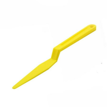 

2 Pack Window Staining Tools Vinyl Wrap Handle Spacer Scraper Yellow Long Handle Micro Scraper Car Stain Wrap Scraper Corner Scraper