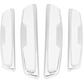 thumbnail image 3 of protectores de puerta de coche, universales, color blanco, con tiras laterales anticolisión., 3 of 5