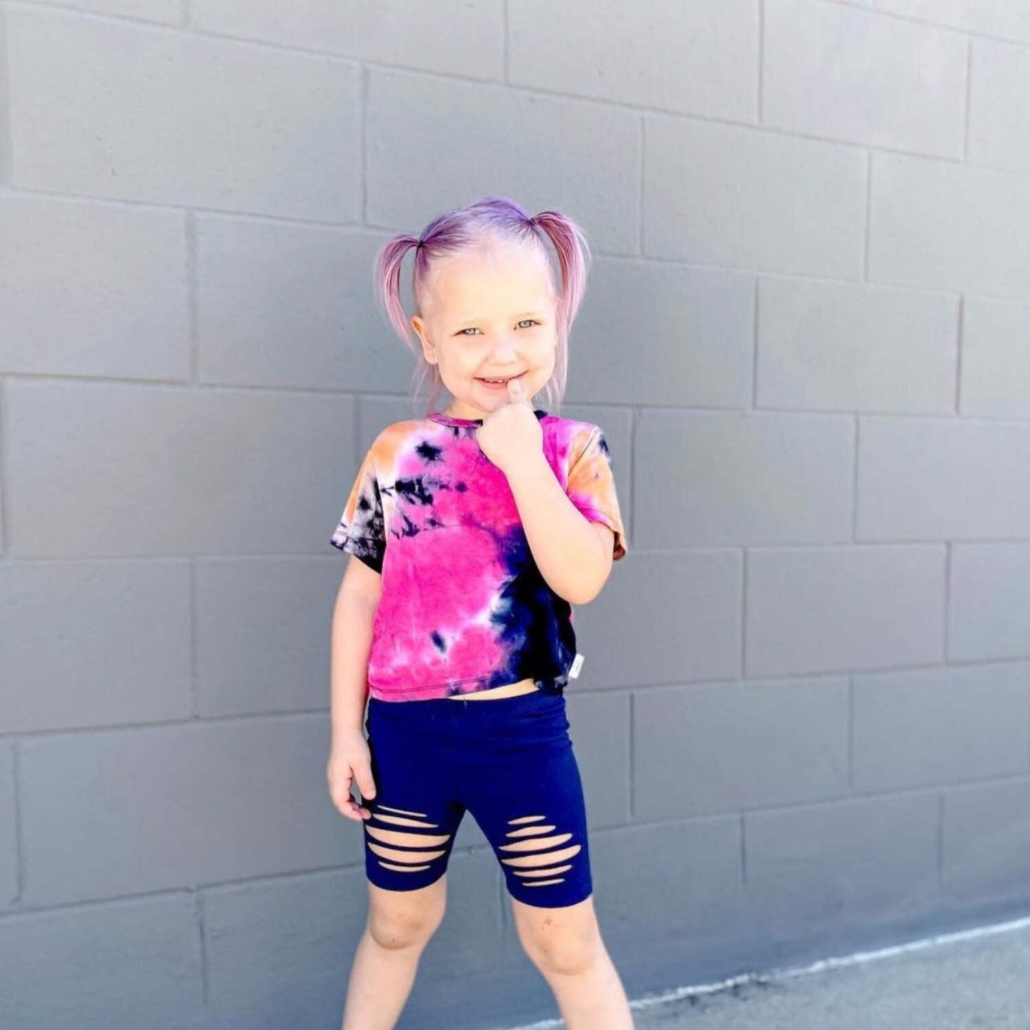 Piggy Paint Purple Hair Color & Conditioner – 2-in-1 Kids Temporary Hair Color